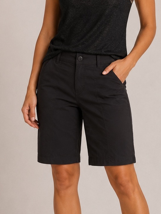 Athleta Pants - Athleta Trekkie Bermuda 2.0 Shorts athletic outdoor black womens size 2